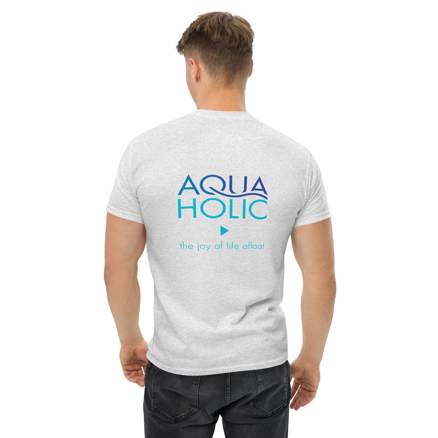 Men's AQUAHOLIC classic tee