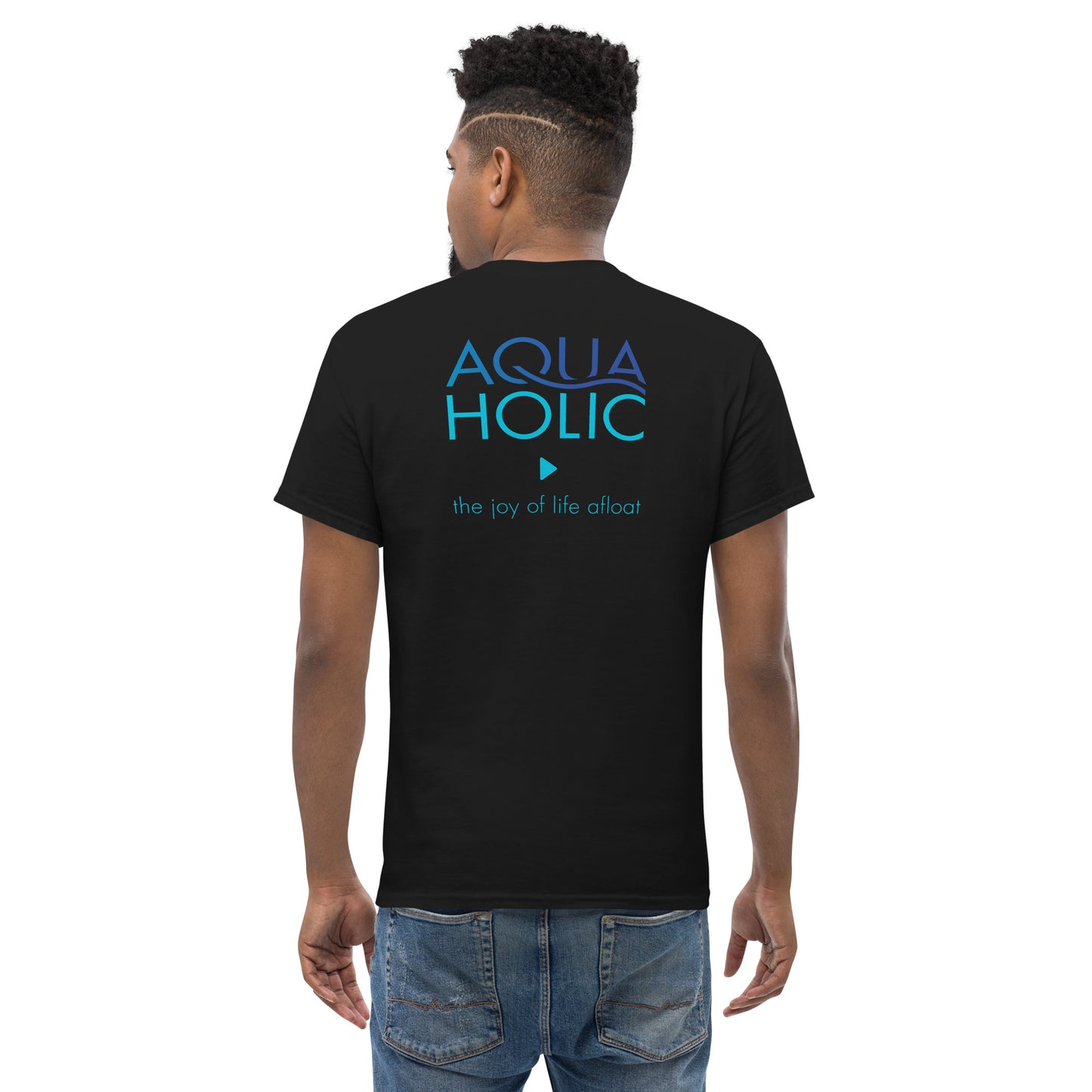 Men's AQUAHOLIC classic tee