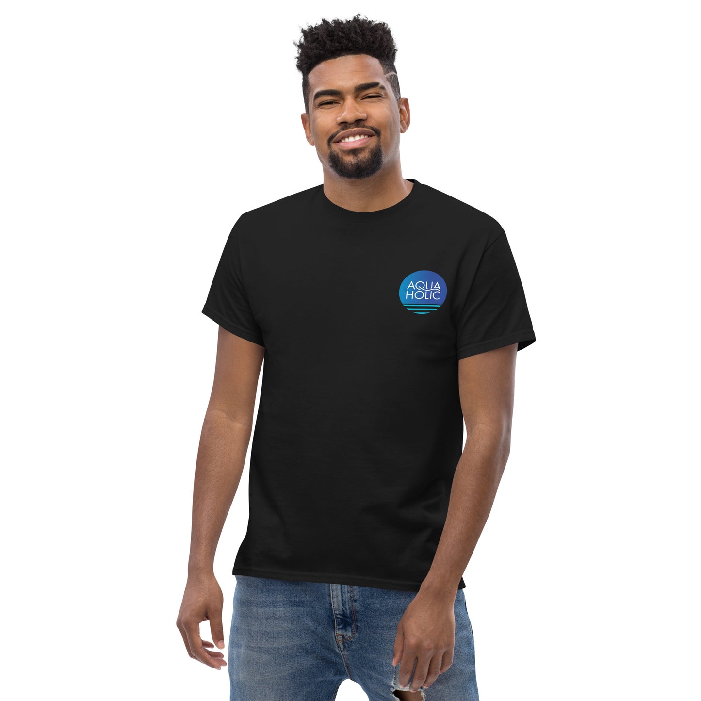 Men's AQUAHOLIC classic tee