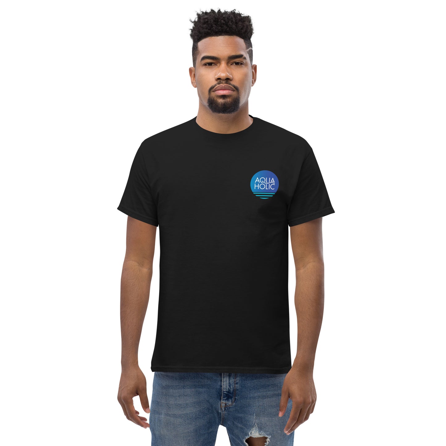 Men's AQUAHOLIC classic tee