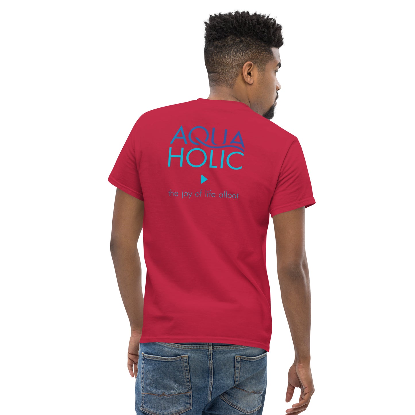 Men's AQUAHOLIC classic tee