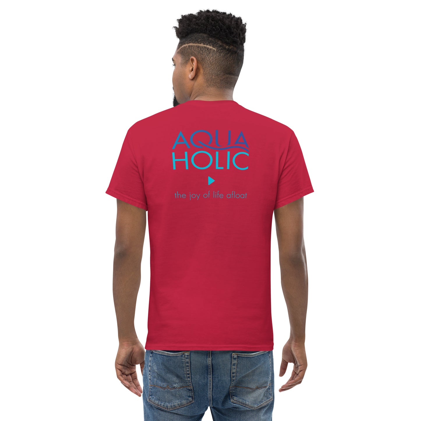 Men's AQUAHOLIC classic tee