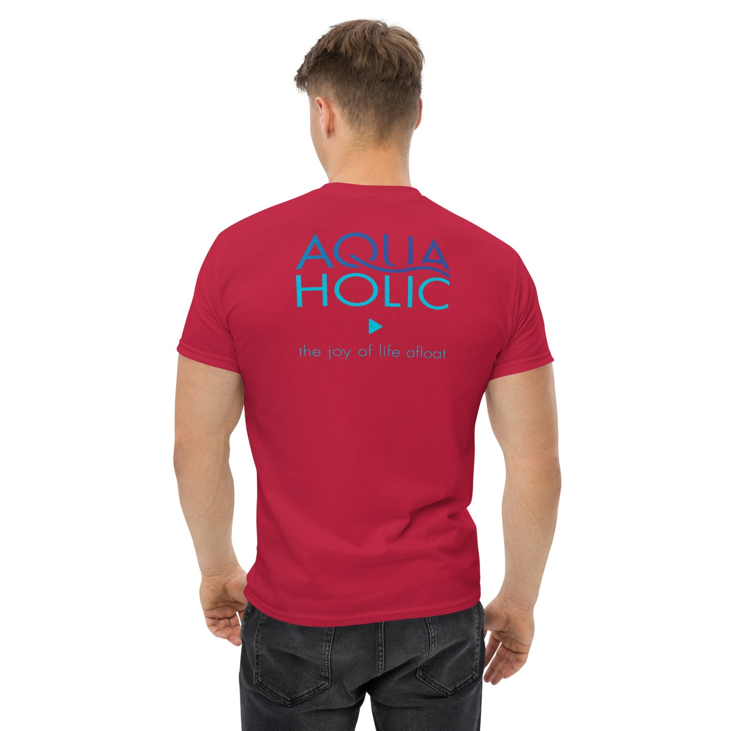 Men's AQUAHOLIC classic tee