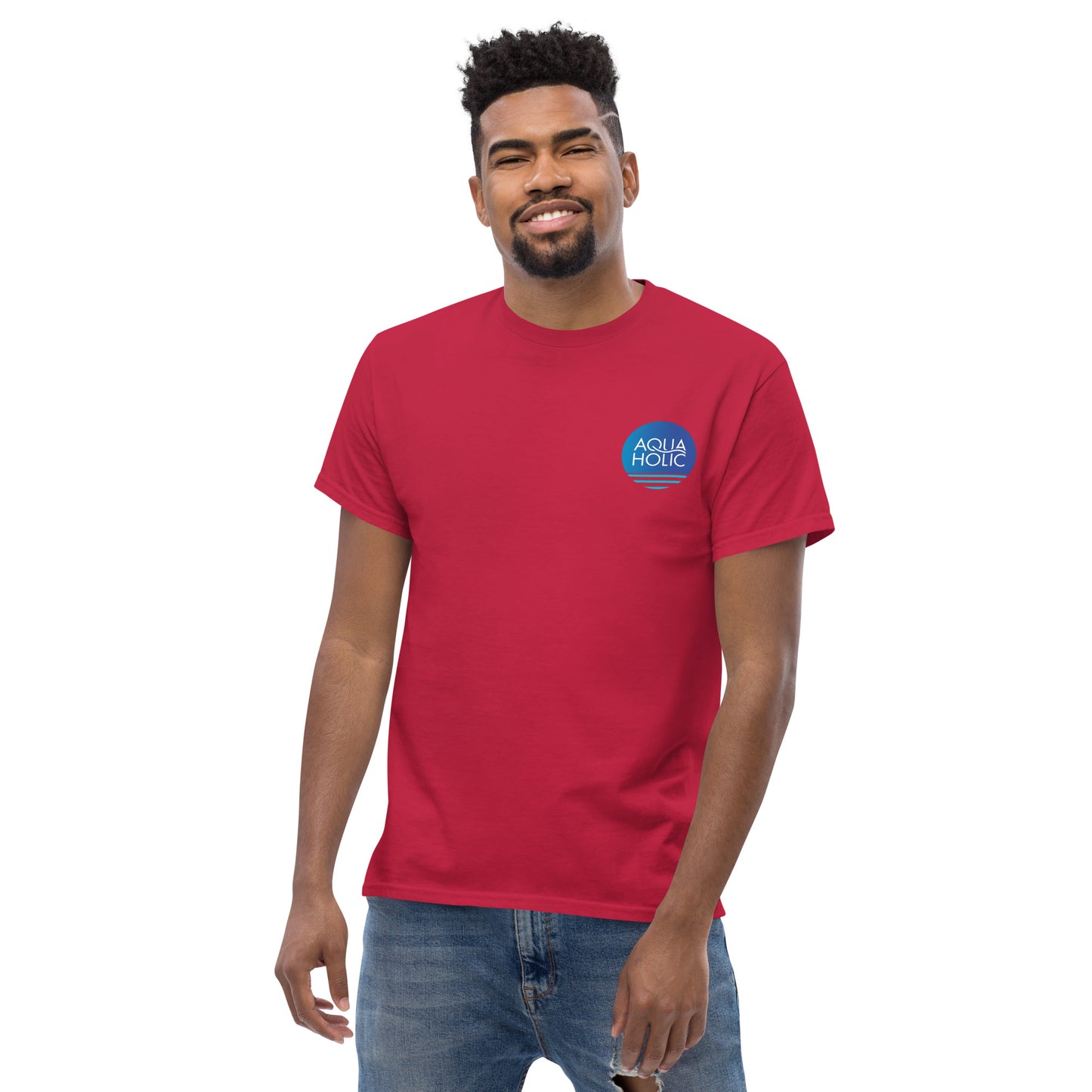 Men's AQUAHOLIC classic tee