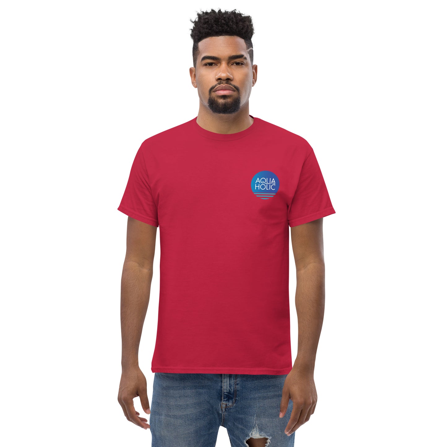 Men's AQUAHOLIC classic tee