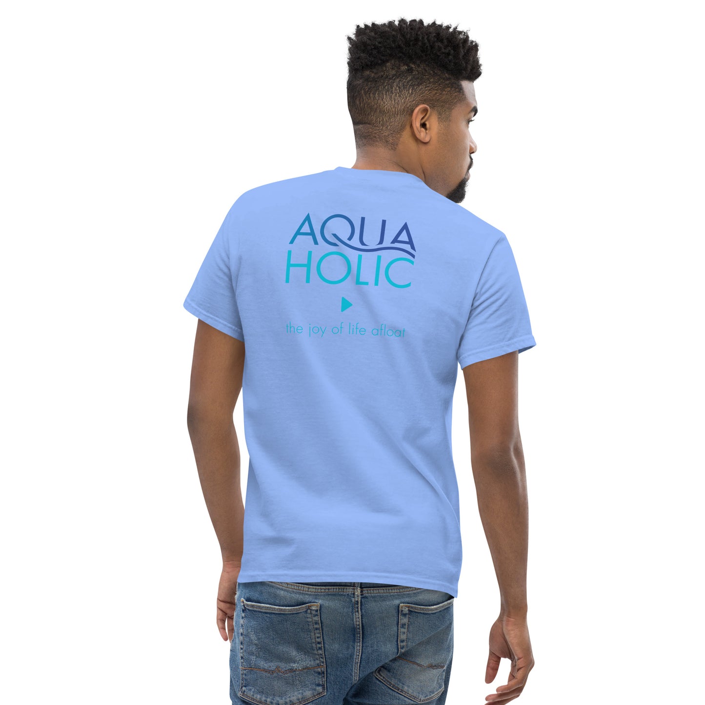 Men's AQUAHOLIC classic tee