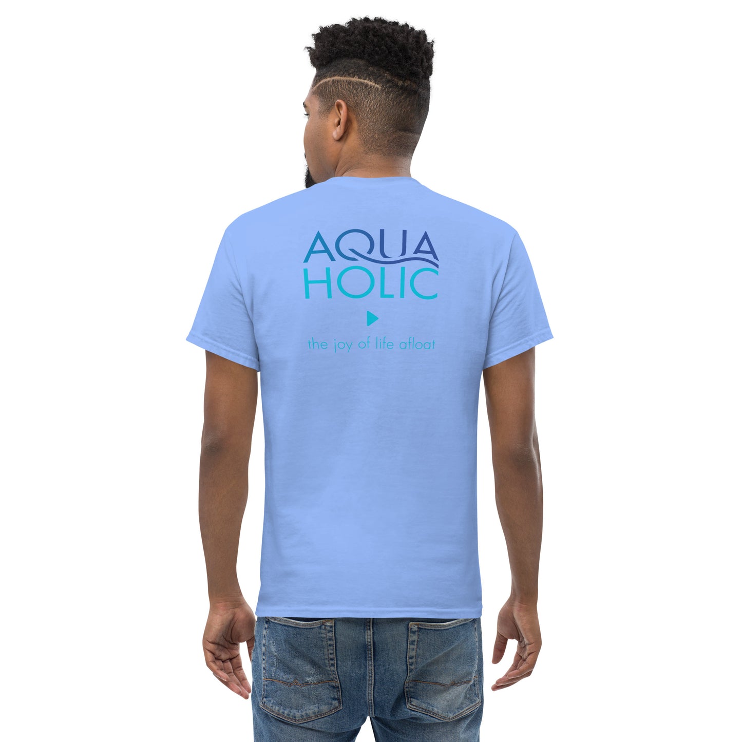 Men's AQUAHOLIC classic tee