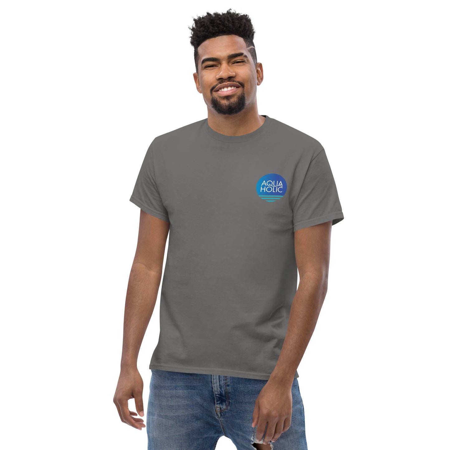 Men's AQUAHOLIC classic tee