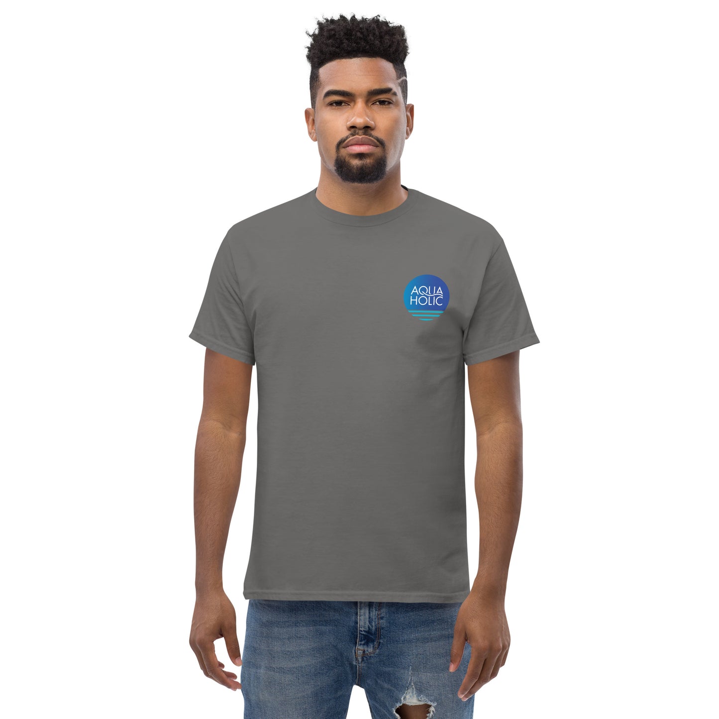 Men's AQUAHOLIC classic tee