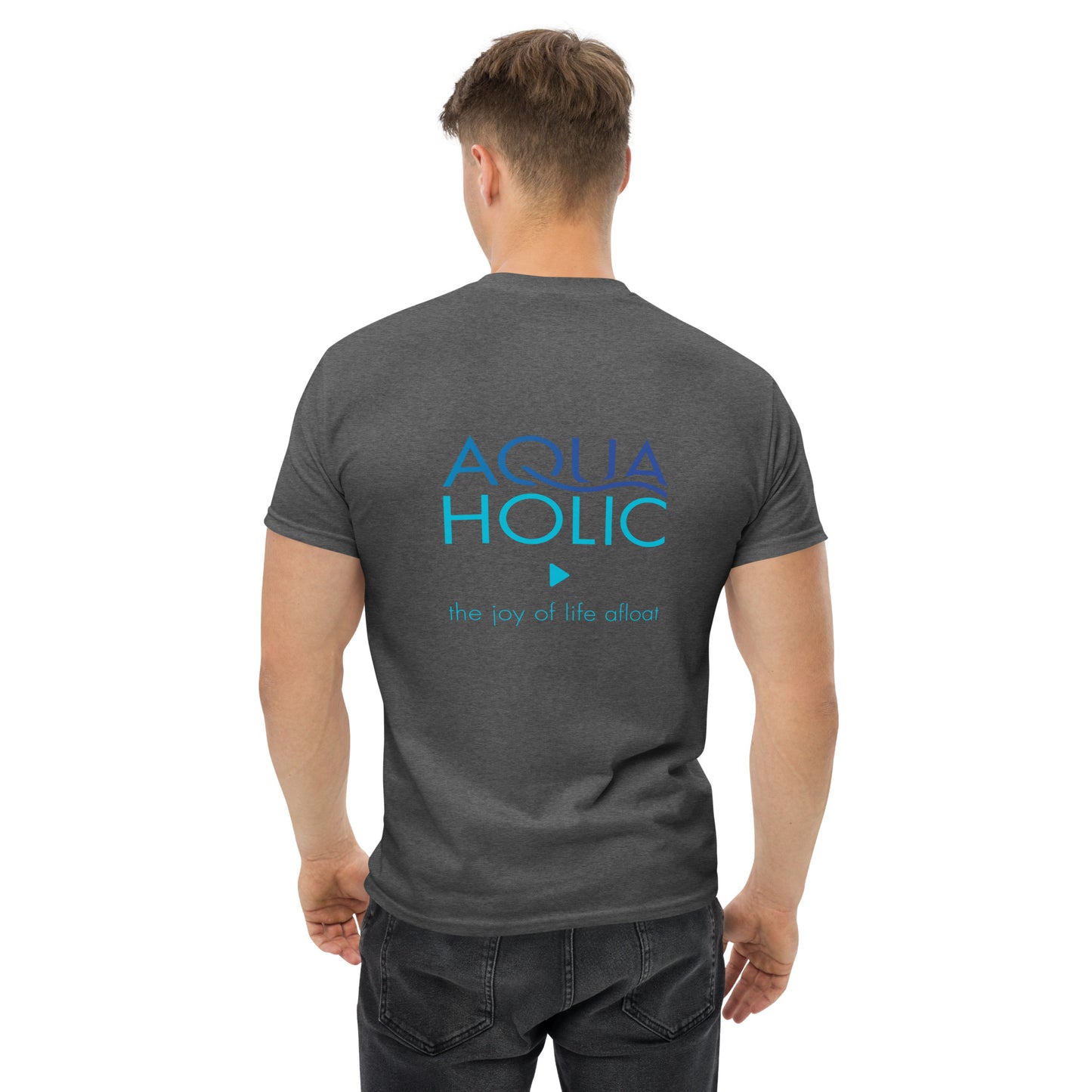 Men's AQUAHOLIC classic tee