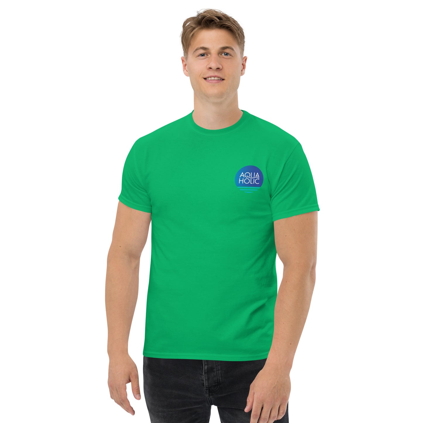 Men's AQUAHOLIC classic tee