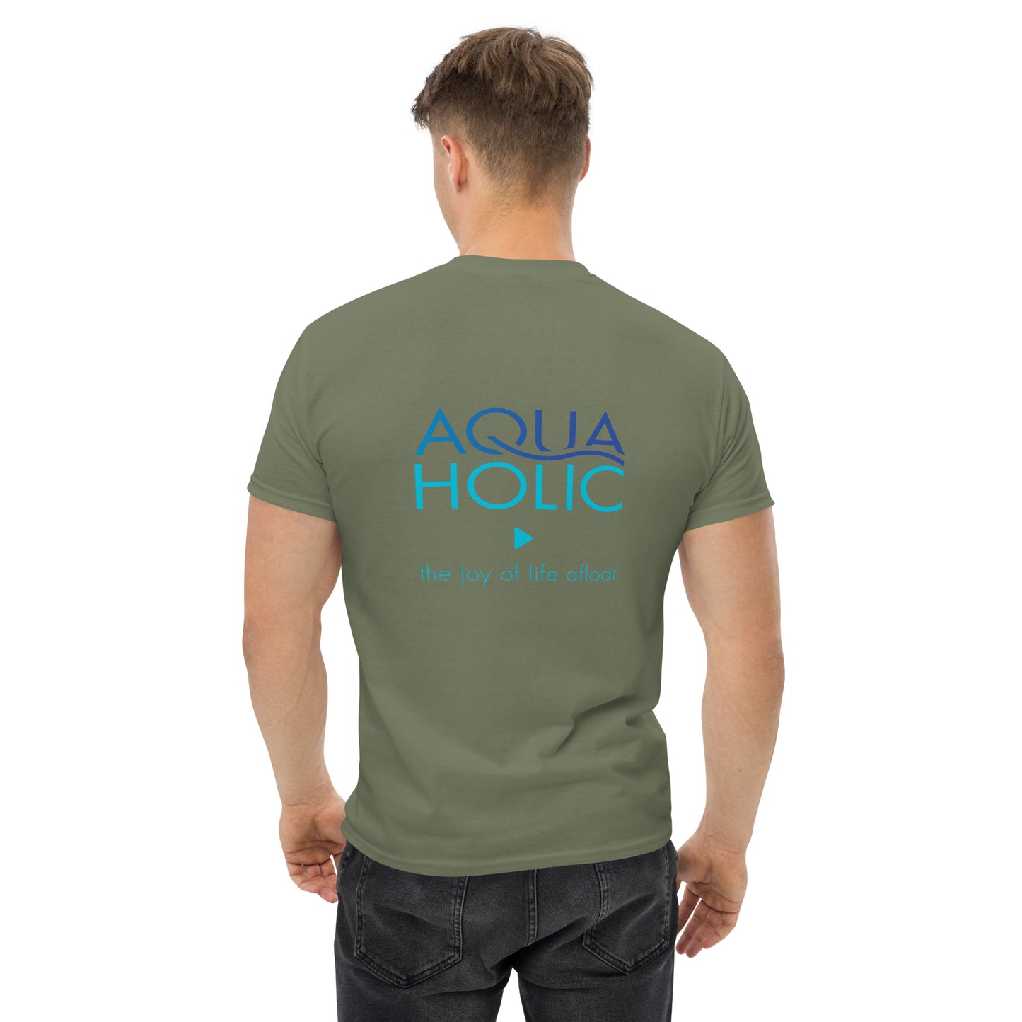 Men's AQUAHOLIC classic tee