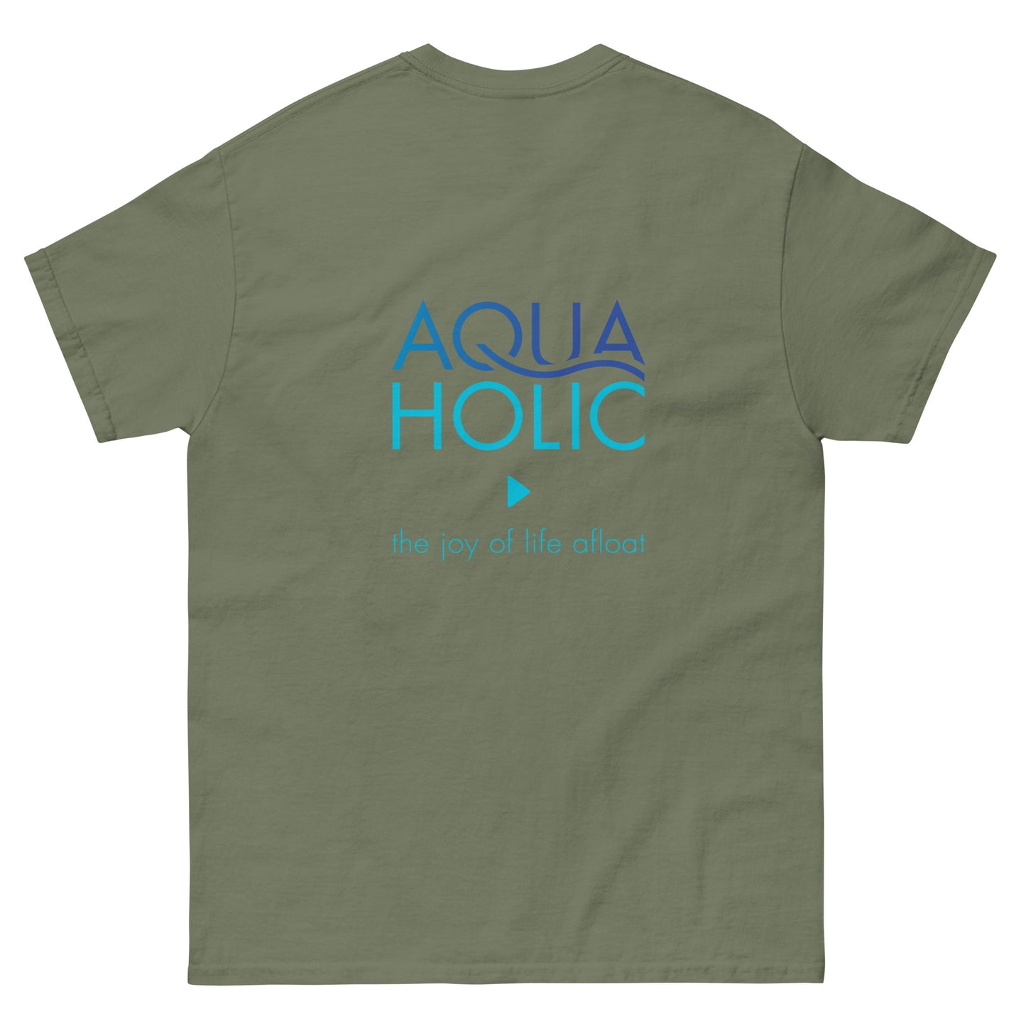 Men's AQUAHOLIC classic tee