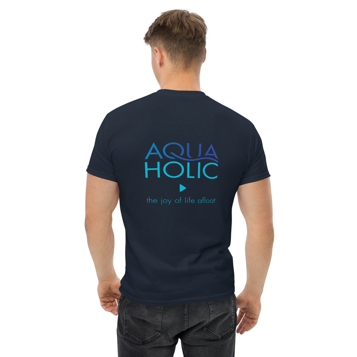 Men's AQUAHOLIC classic tee