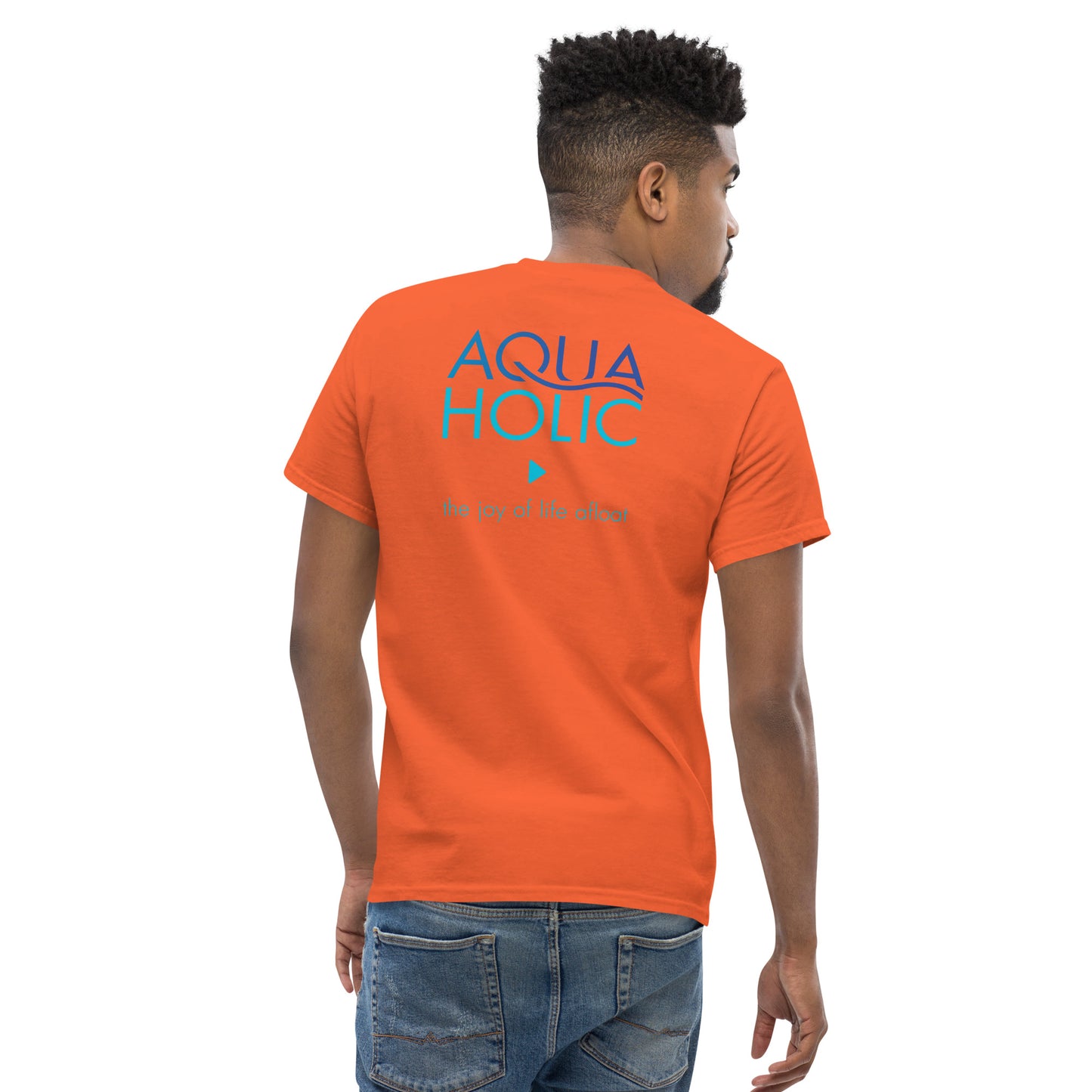 Men's AQUAHOLIC classic tee