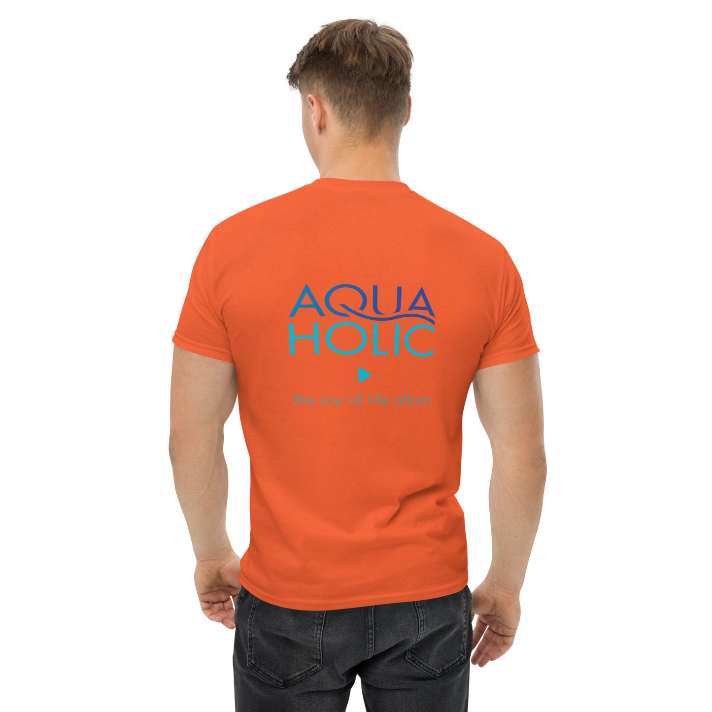 Men's AQUAHOLIC classic tee