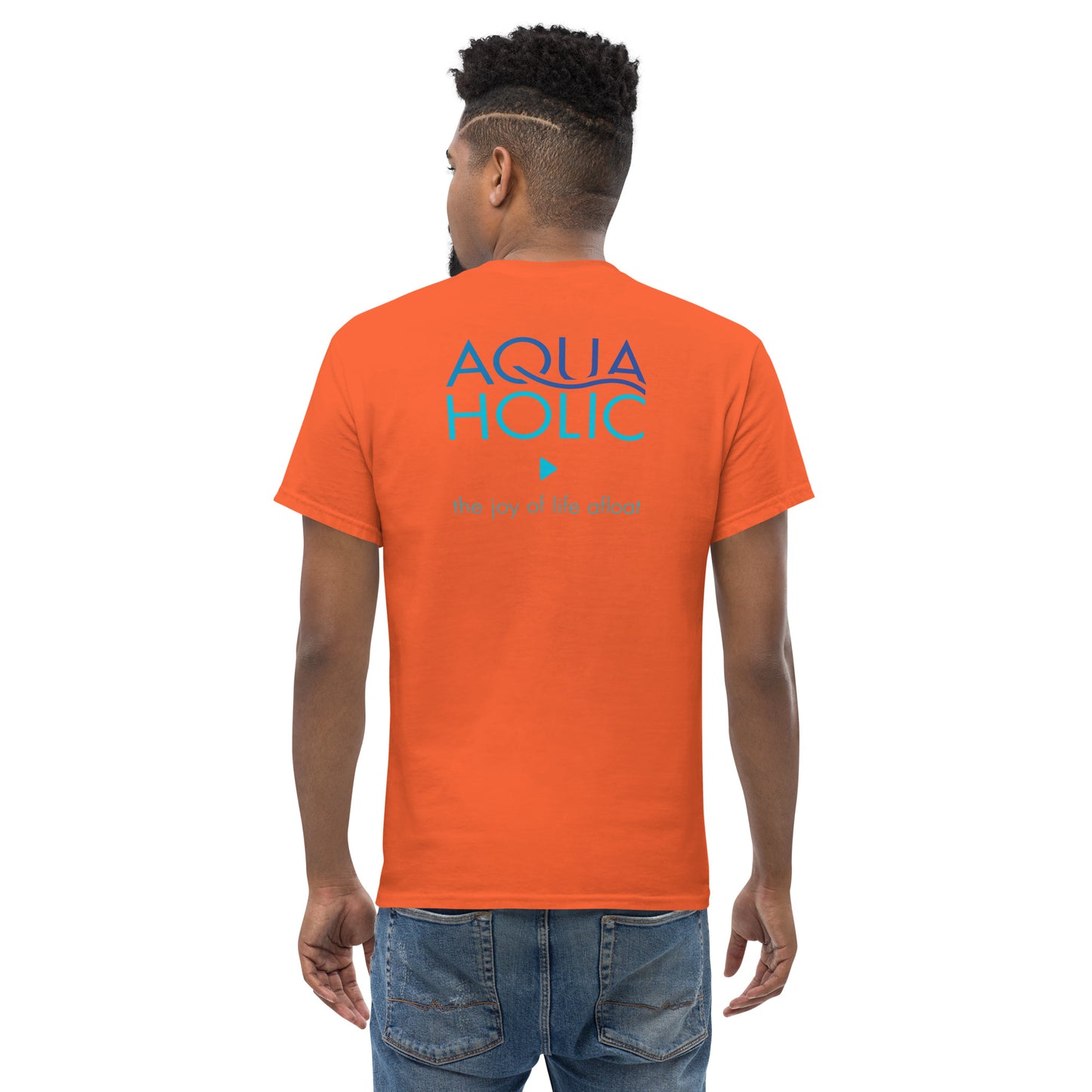 Men's AQUAHOLIC classic tee