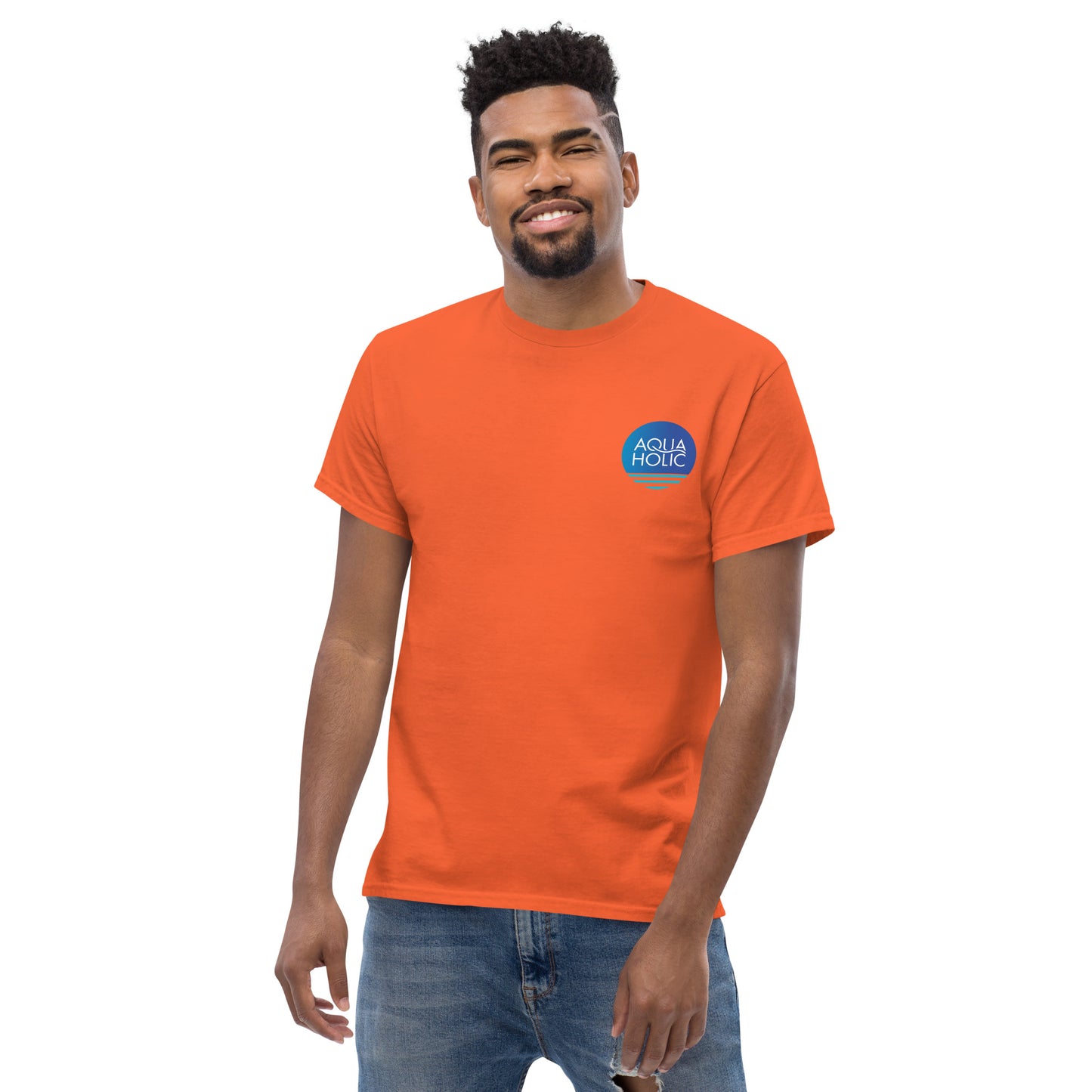 Men's AQUAHOLIC classic tee