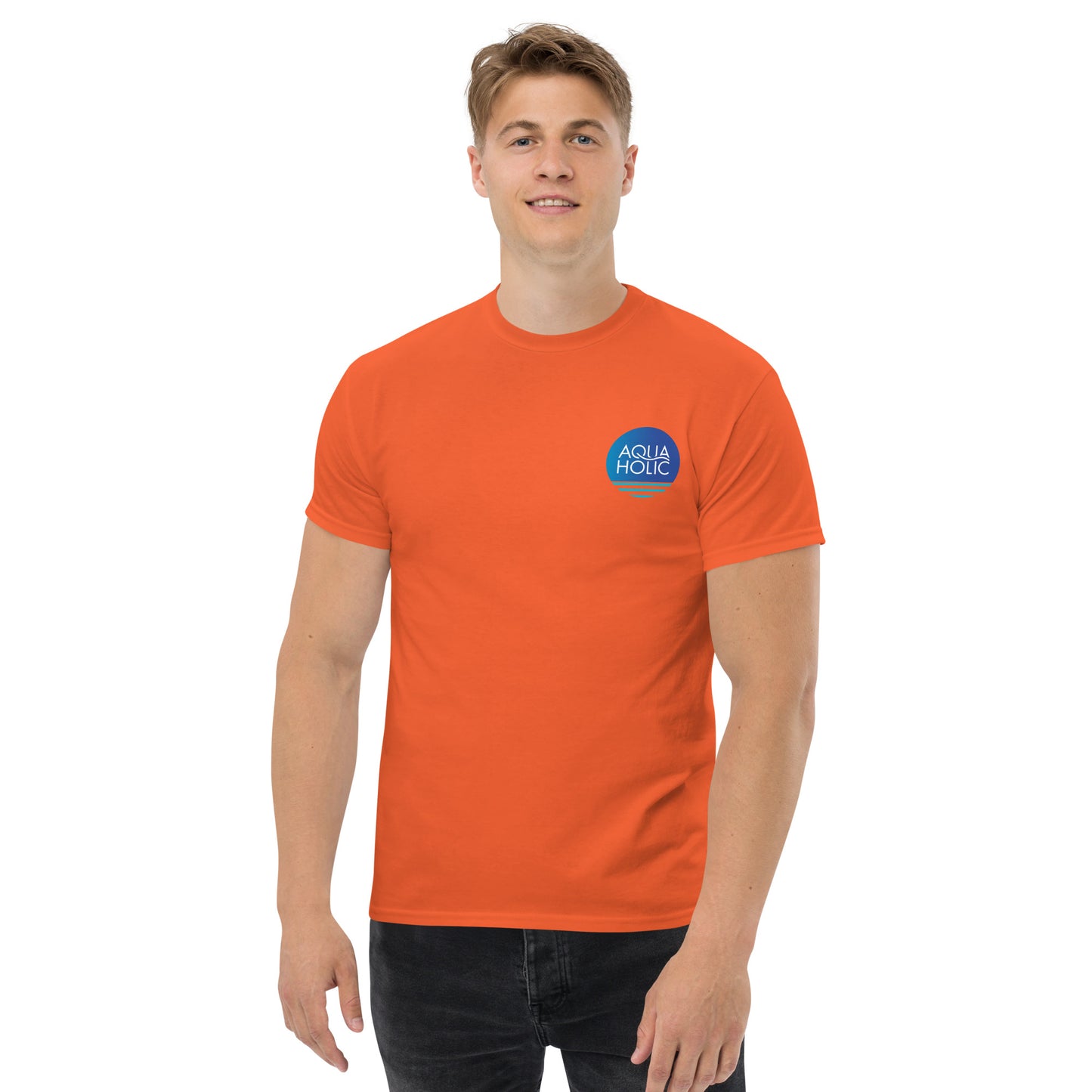 Men's AQUAHOLIC classic tee