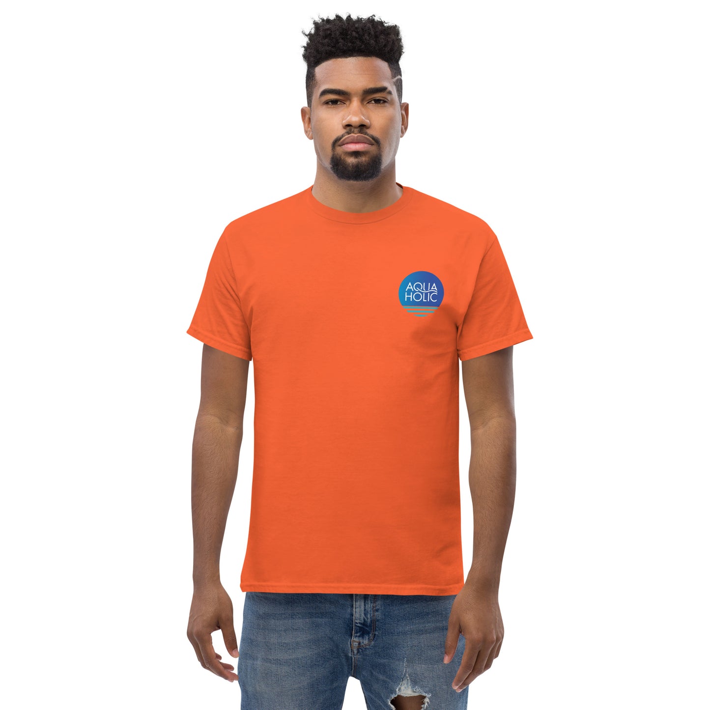 Men's AQUAHOLIC classic tee