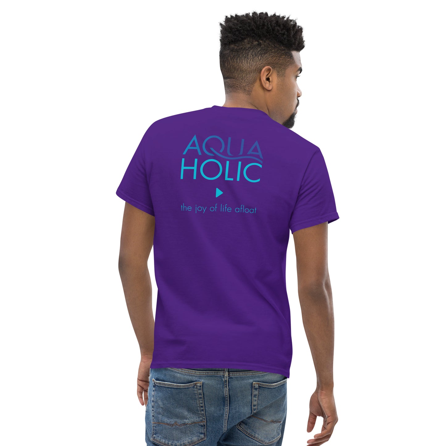 Men's AQUAHOLIC classic tee