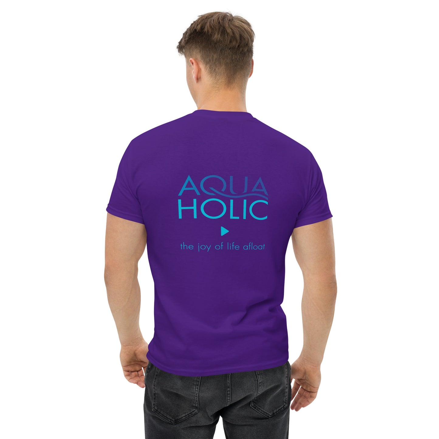 Men's AQUAHOLIC classic tee