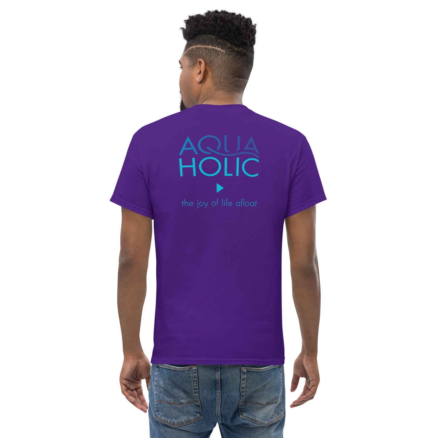 Men's AQUAHOLIC classic tee