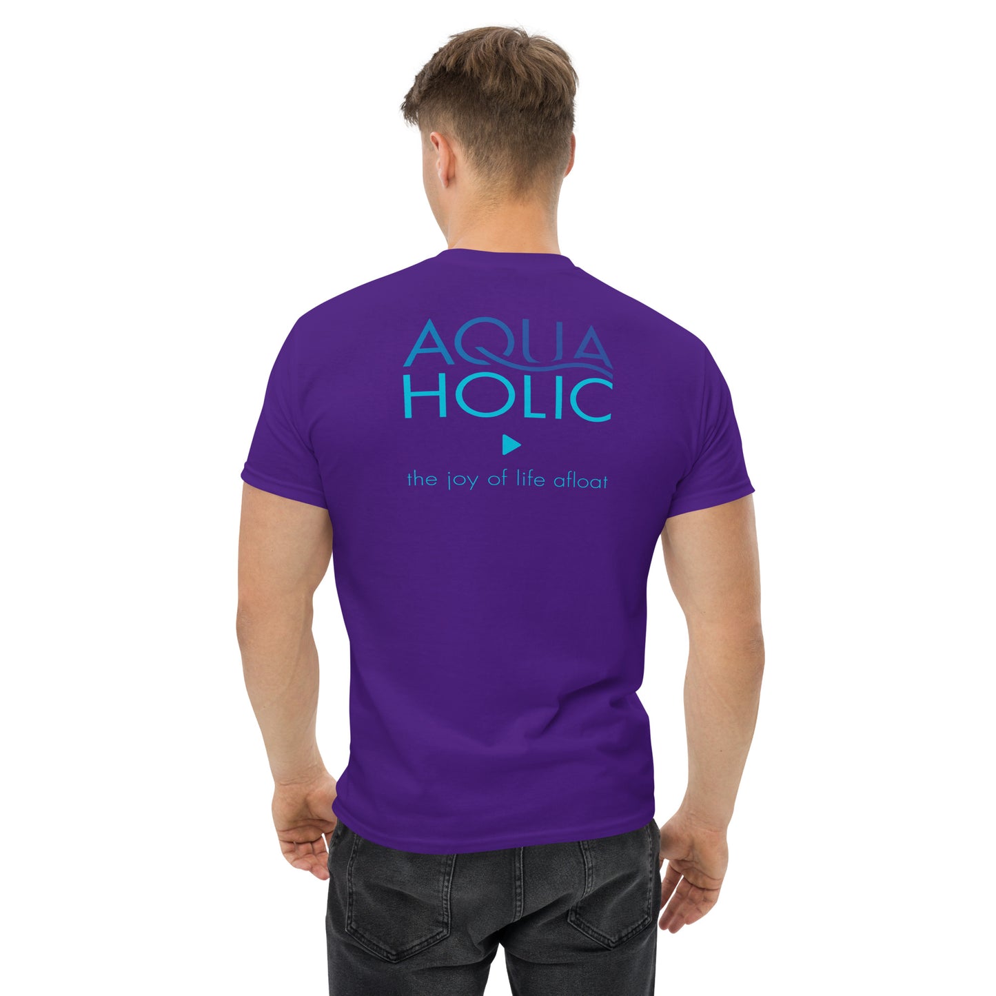 Men's AQUAHOLIC classic tee