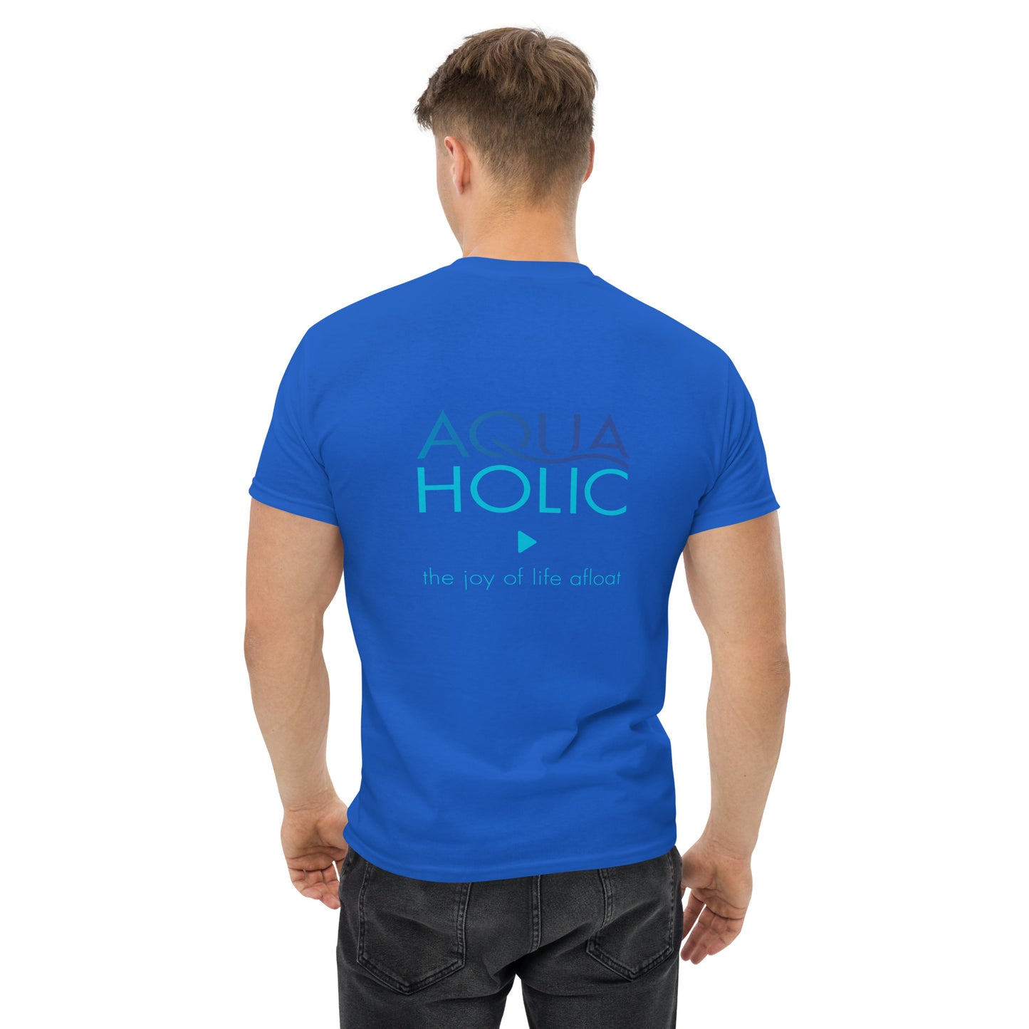 Men's AQUAHOLIC classic tee