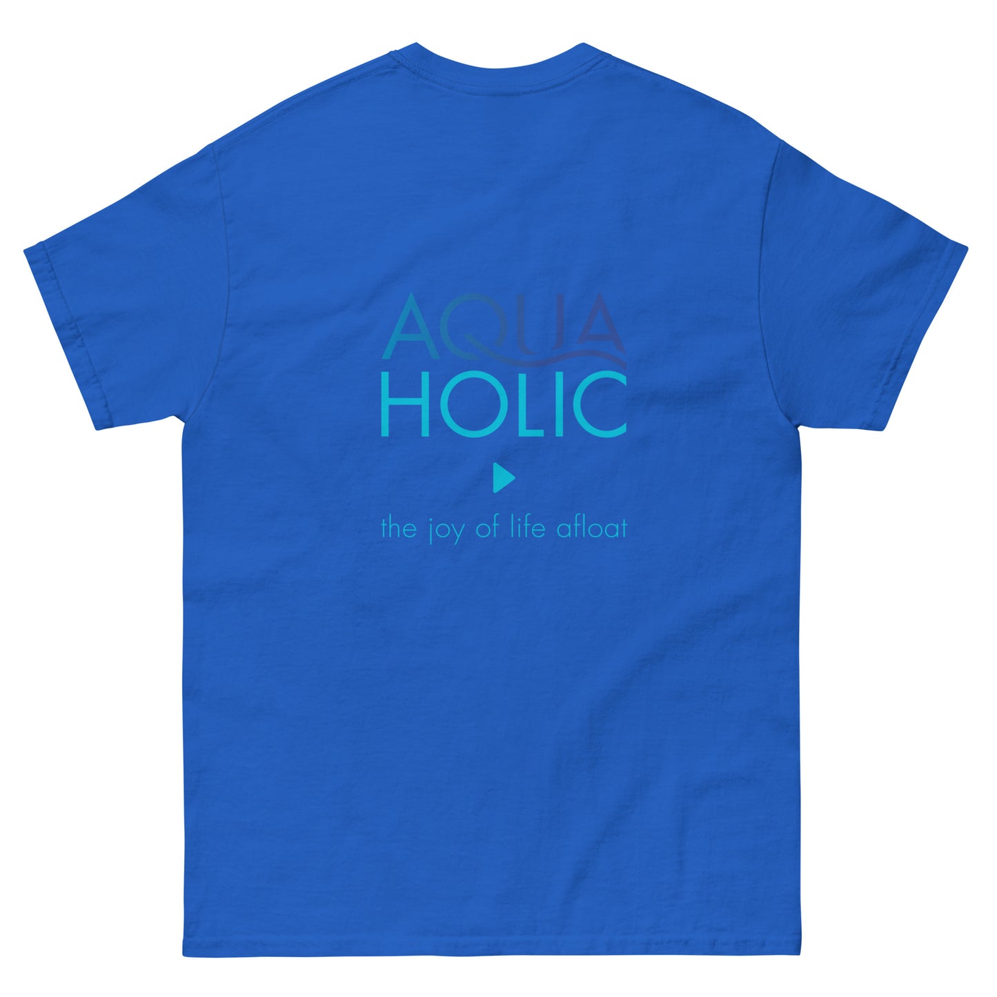 Men's AQUAHOLIC classic tee