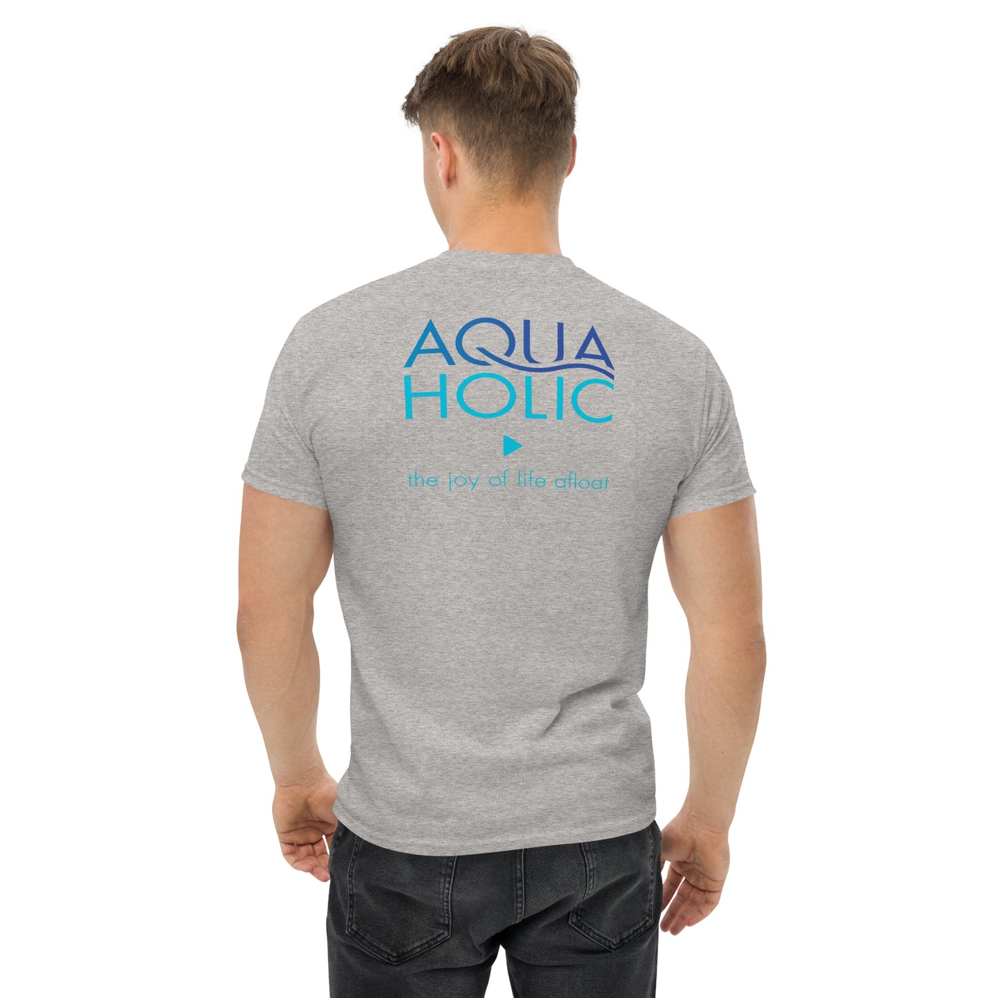 Men's AQUAHOLIC classic tee