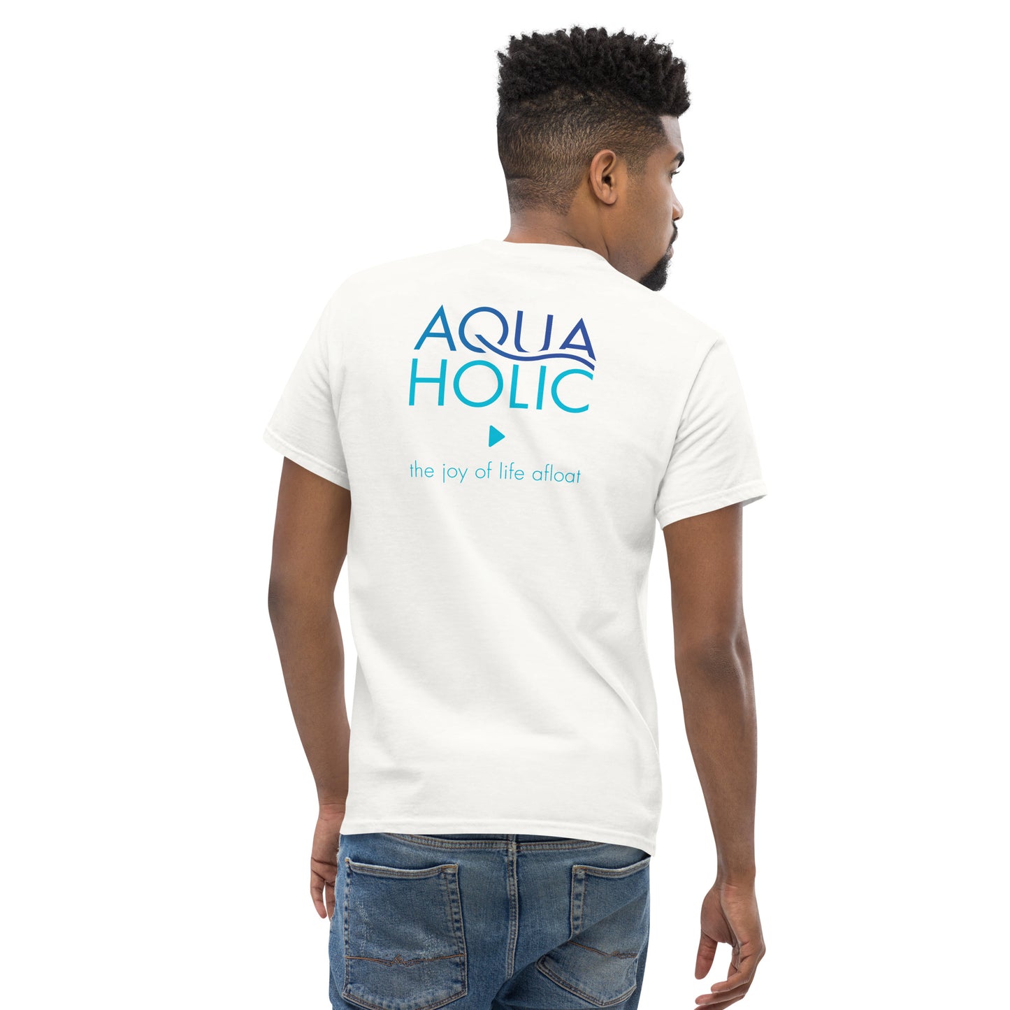 Men's AQUAHOLIC classic tee