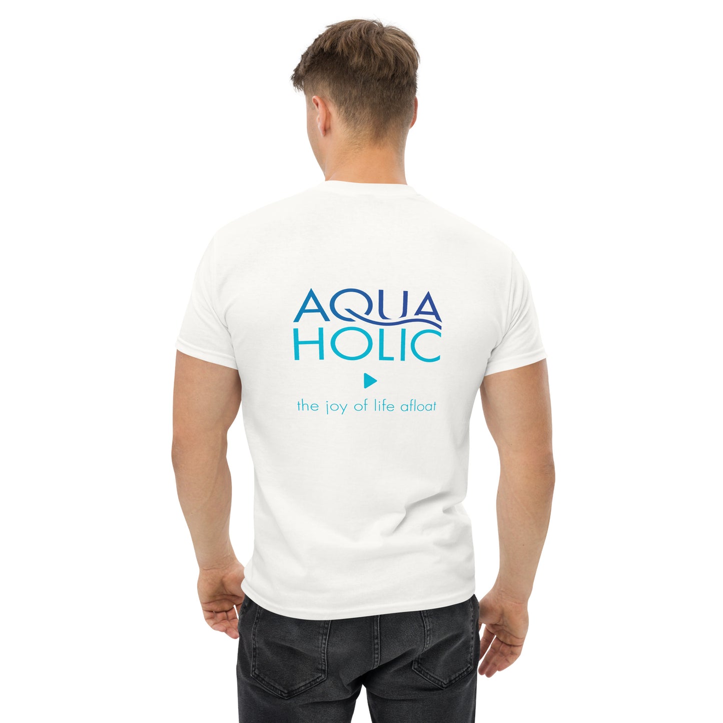 Men's AQUAHOLIC classic tee