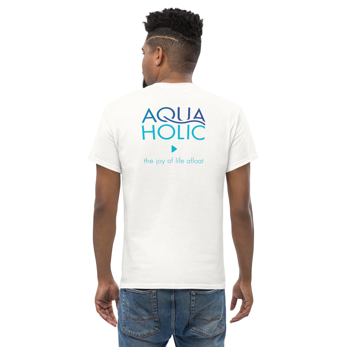 Men's AQUAHOLIC classic tee