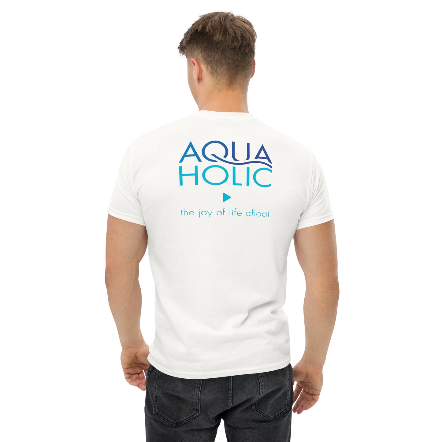 Men's AQUAHOLIC classic tee