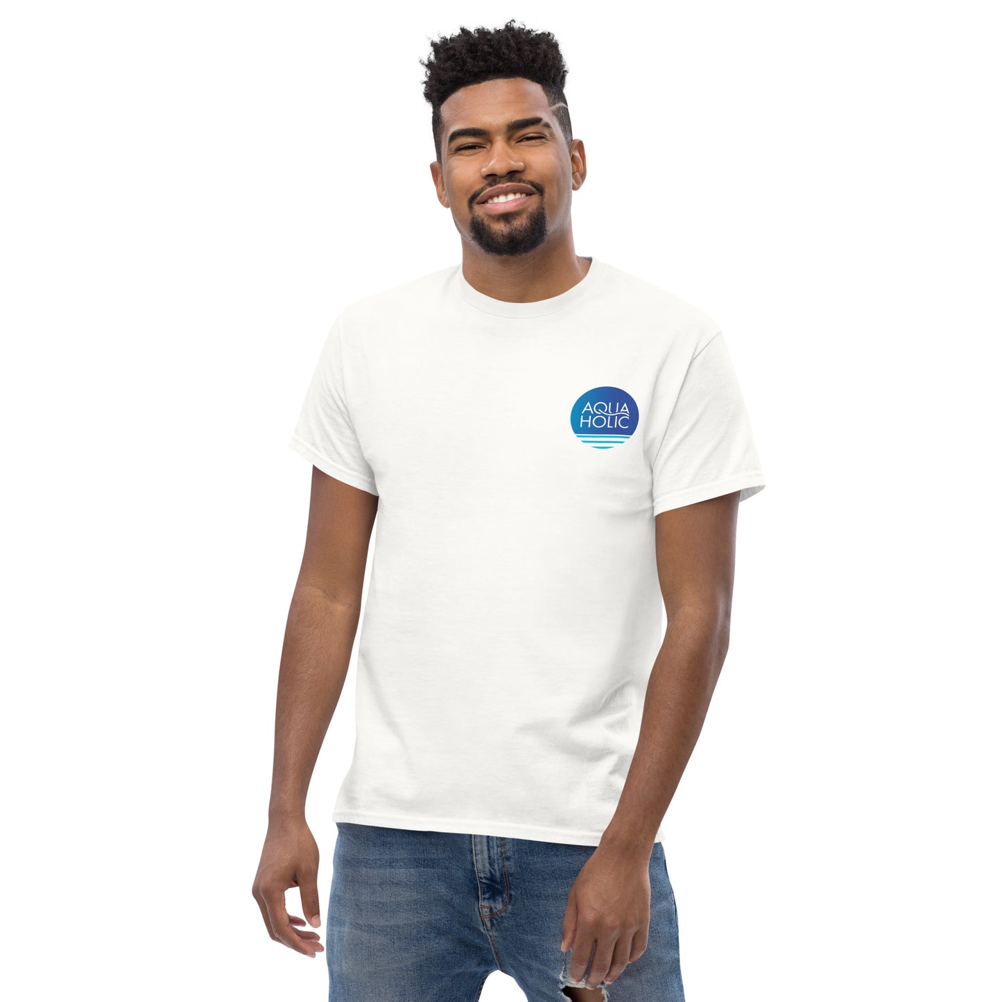 Men's AQUAHOLIC classic tee