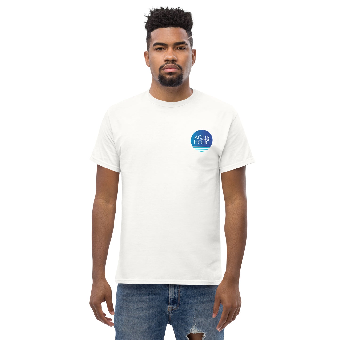 Men's AQUAHOLIC classic tee