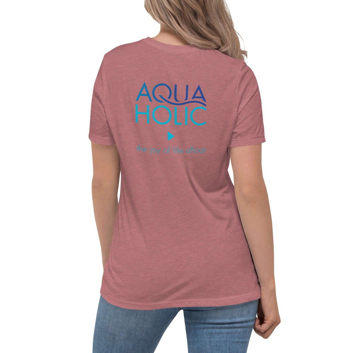 Women's Relaxed AQUAHOLIC T-Shirt