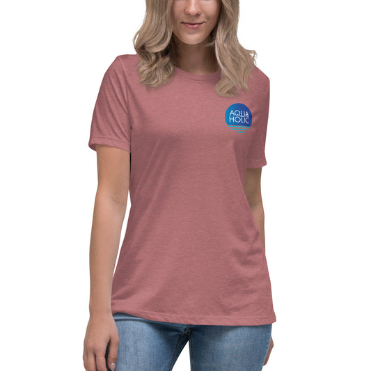 Women's Relaxed AQUAHOLIC T-Shirt