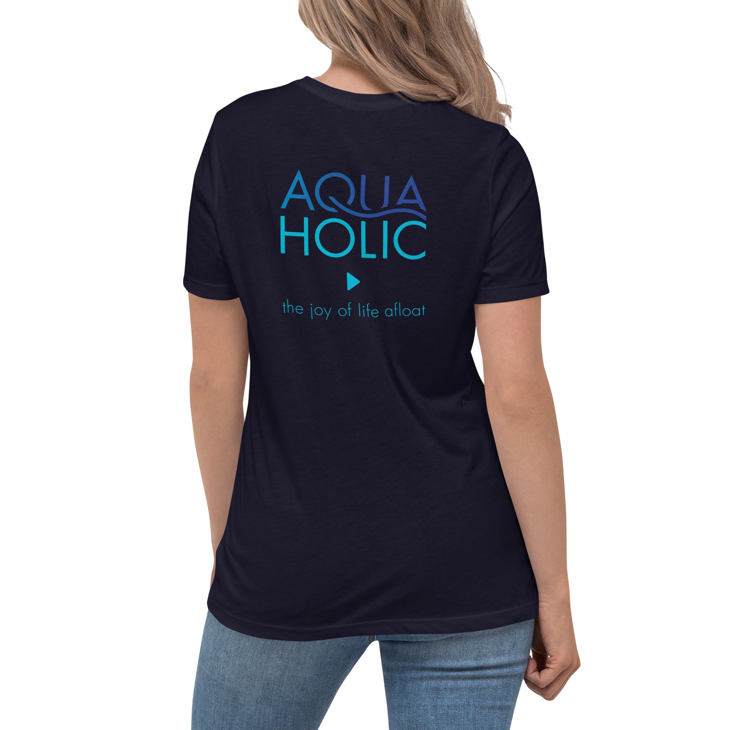 Women's Relaxed AQUAHOLIC T-Shirt